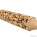 Embossed Rolling Pin Cat Pattern For Baking And Cookies Carton Gift Box 11.8 Inch Length Hardwood - B01K7T5KYY